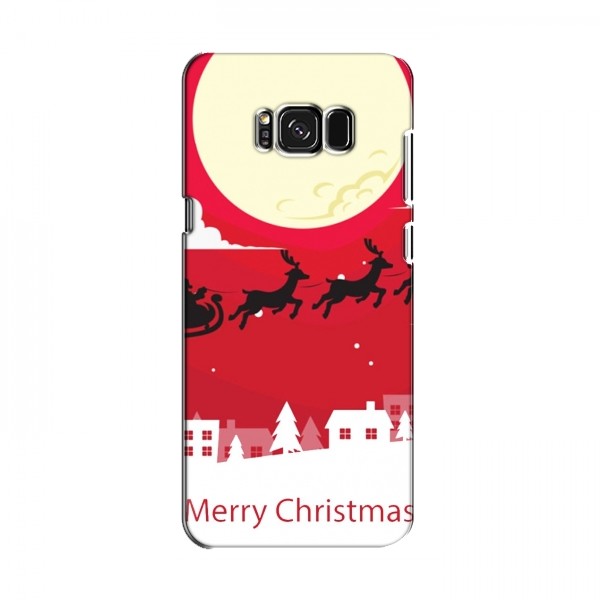 Рождественские Чехлы для Samsung S8, Galaxy S8, G950 (VPrint)