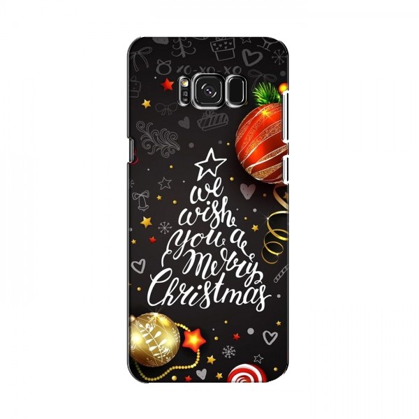 Рождественские Чехлы для Samsung S8, Galaxy S8, G950 (VPrint)