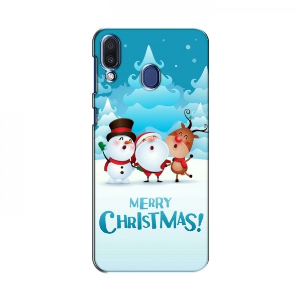 Рождественские Чехлы для Samsung Galaxy M20 (VPrint)