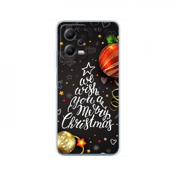 Рождественские Чехлы для Xiaomi POCO X5 (5G) (VPrint)