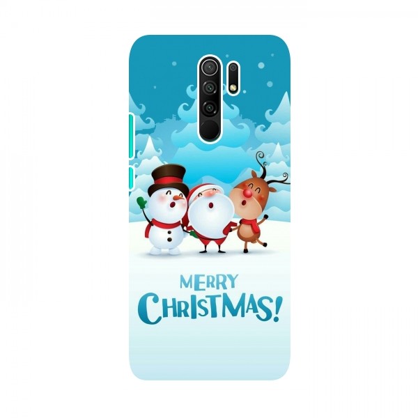 Рождественские Чехлы для Xiaomi Redmi 9 (VPrint)