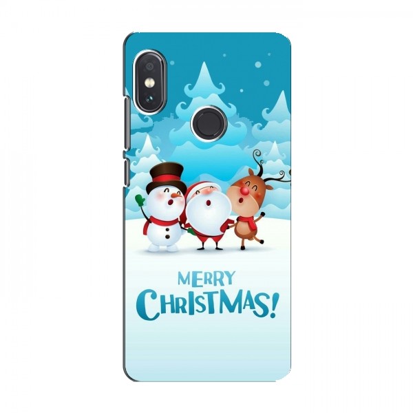 Рождественские Чехлы для Xiaomi Redmi Note 5 (VPrint)