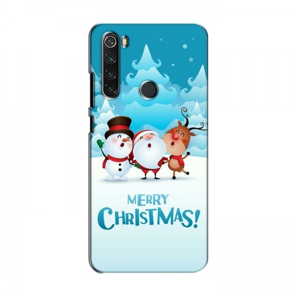 Рождественские Чехлы для Xiaomi Redmi Note 8 (VPrint)