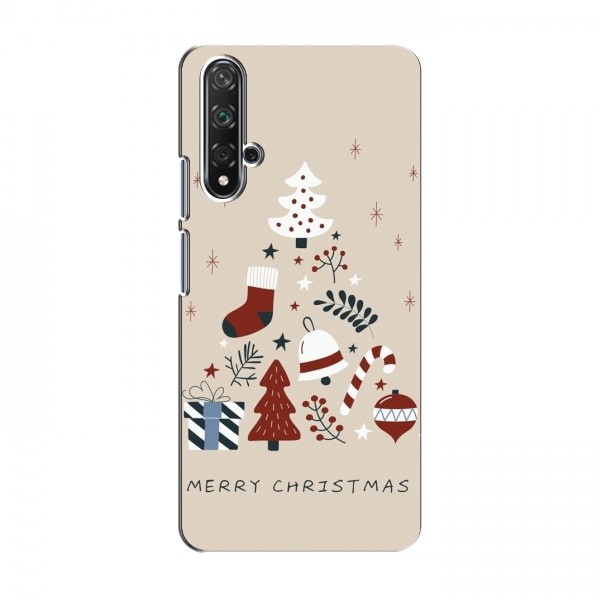 Рождественские, Праздничные Чехлы для Huawei Nova 5T