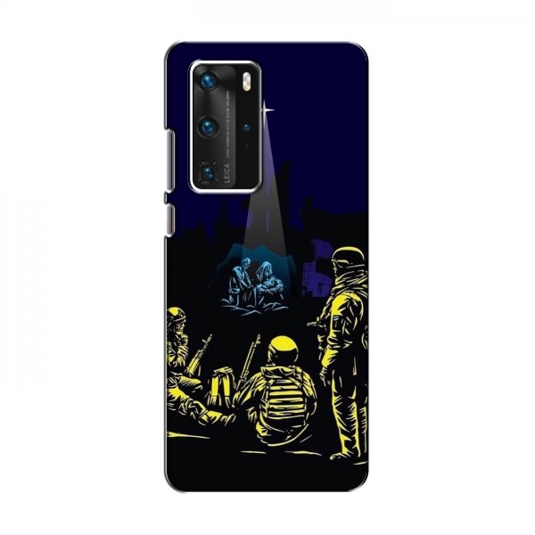 Рождественские, Праздничные Чехлы для Huawei P40 Pro