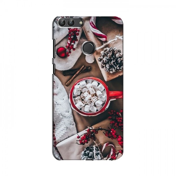 Рождественские, Праздничные Чехлы для Huawei Y7 Prime 2018