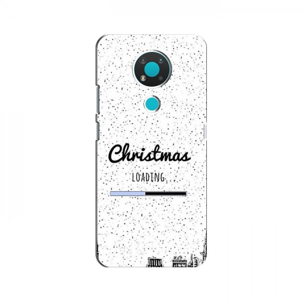 Рождественские, Праздничные Чехлы для Nokia 3.4