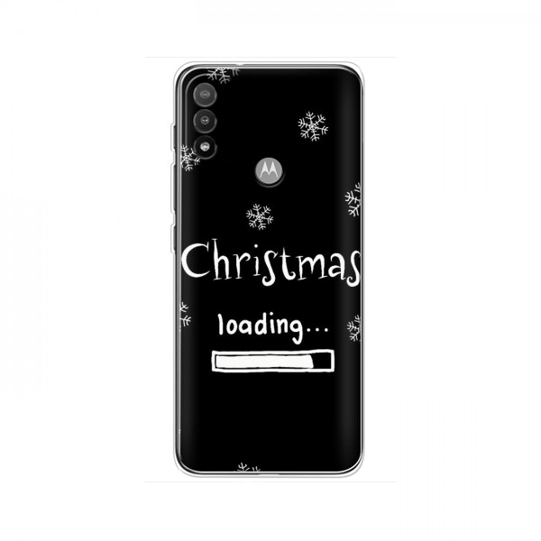 Рождественские, Праздничные Чехлы для Motorola MOTO E20