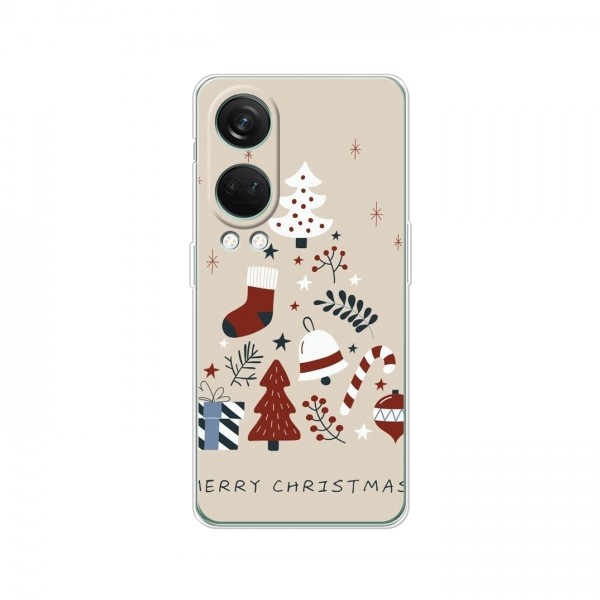 Рождественские, Праздничные Чехлы для OnePlus Nord 4