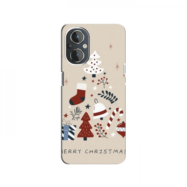 Рождественские, Праздничные Чехлы для OnePlus Nord N20