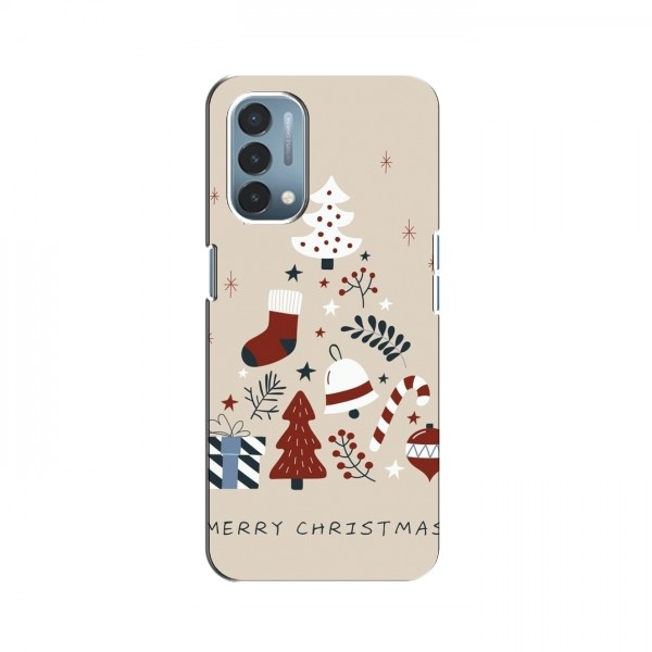 Рождественские, Праздничные Чехлы для OnePlus Nord N200 5G (DE211)