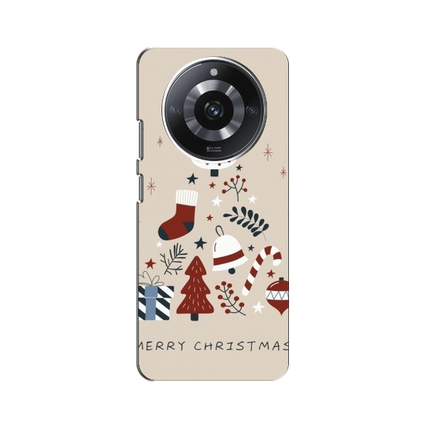 Рождественские, Праздничные Чехлы для RealMe 11 Pro