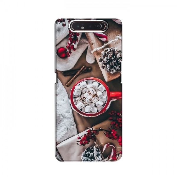 Рождественские, Праздничные Чехлы для Samsung Galaxy A80 2019 ( A805F )
