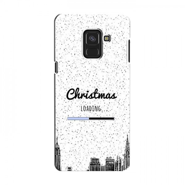 Рождественские, Праздничные Чехлы для Samsung A8, A8 2018, A530F