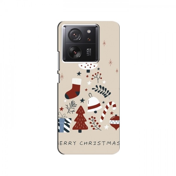 Рождественские, Праздничные Чехлы для Xiaomi 13T Pro