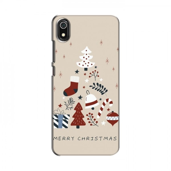 Рождественские, Праздничные Чехлы для Xiaomi Redmi 7A