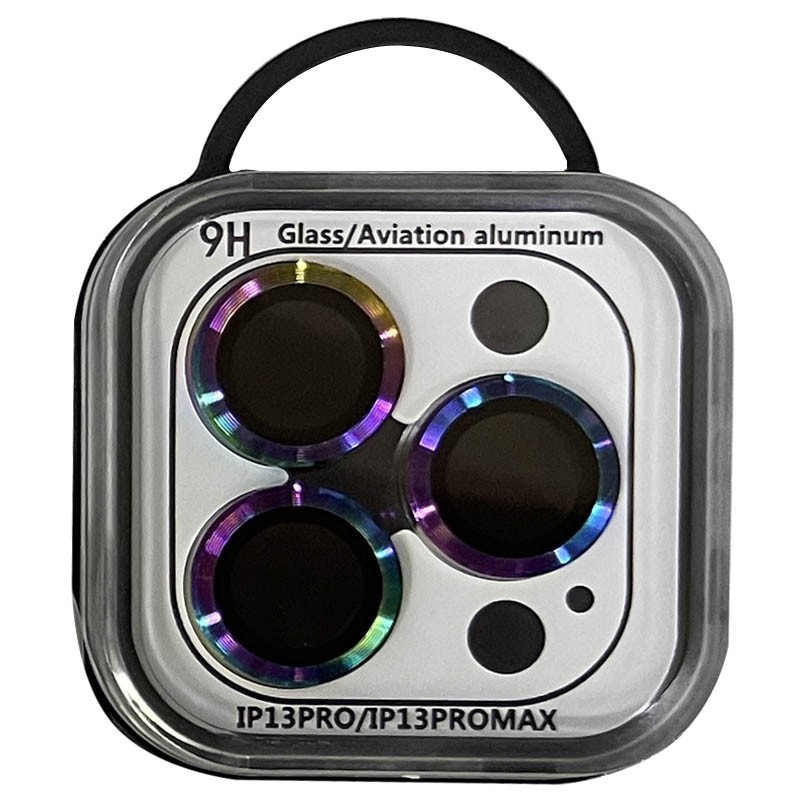 Защитное стекло Metal Classic на камеру (в упак.) для Apple iPhone 14 Pro (6.1") / 14 Pro Max (6.7")