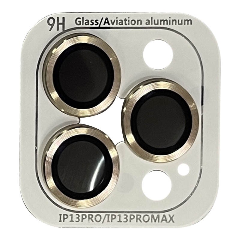 Защитное стекло Metal Classic на камеру (в упак.) для Apple iPhone 13 Pro / 13 Pro Max