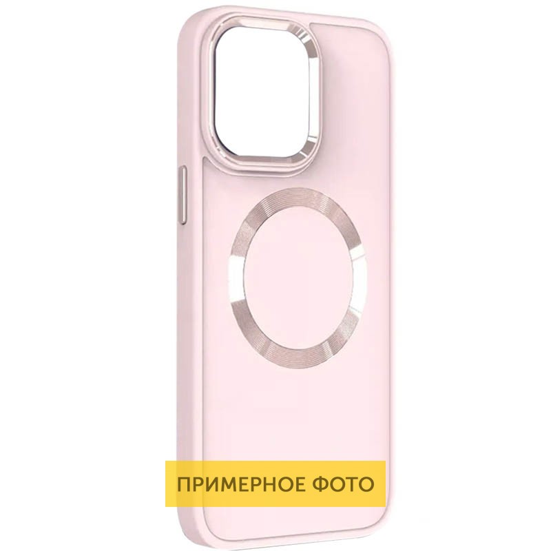 TPU чехол Bonbon Metal Style with MagSafe для Samsung Galaxy S22