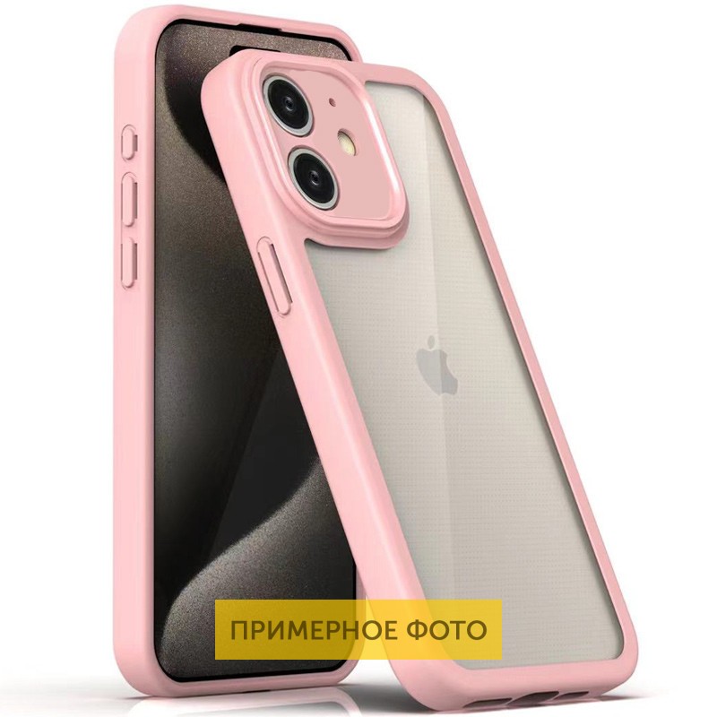 TPU чехол Transparent + Colour 1,5mm для Apple iPhone XR (6.1")