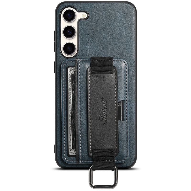 Кожаный чехол Wallet case and straps для Samsung Galaxy S24+