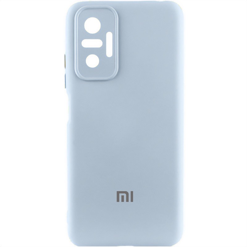 Чехол Silicone Cover Lakshmi Full Camera (AAA) with Logo для Xiaomi Redmi Note 10 Pro / 10 Pro Max