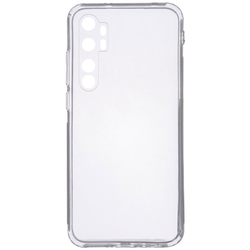 TPU чехол Epic Transparent 1,5mm Full Camera для Xiaomi Mi Note 10 Lite