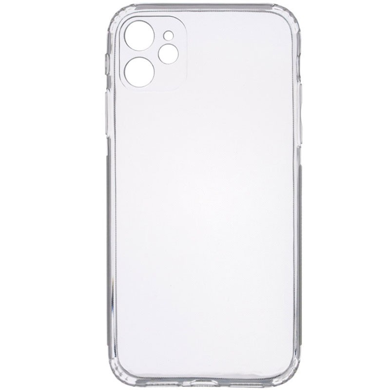 TPU чехол GETMAN Clear 1,0 mm для Apple iPhone 11 (6.1")