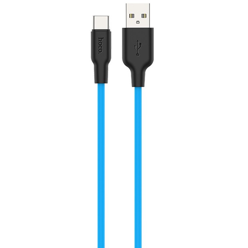 Дата кабель Hoco X21 Plus Silicone Type-C Cable (1m)