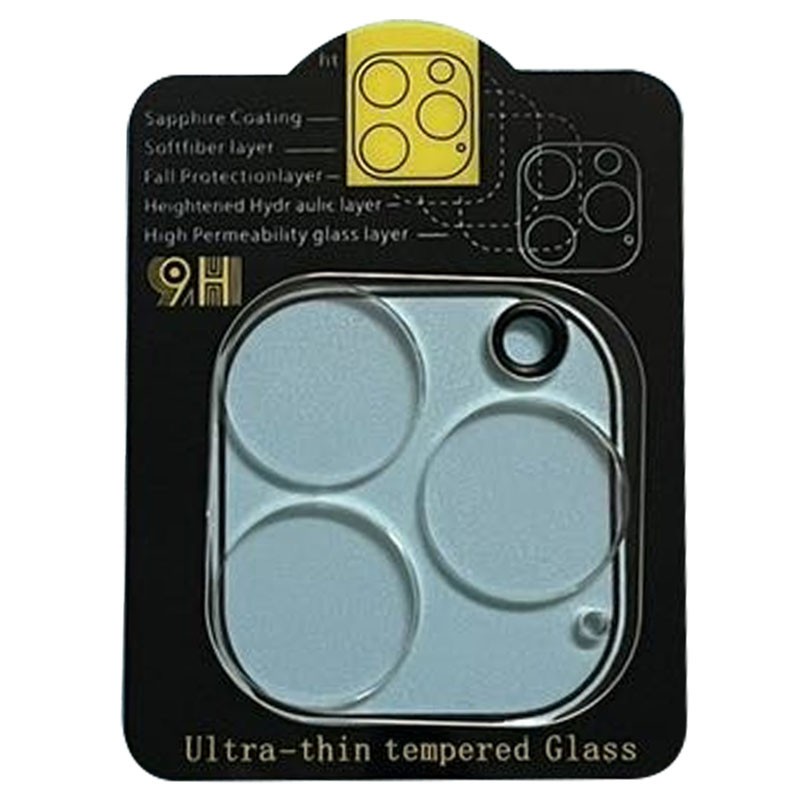 Защитное стекло на камеру Full Block (тех.пак) для Apple iPhone 13 Pro (6.1") / 13 Pro Max (6.7")