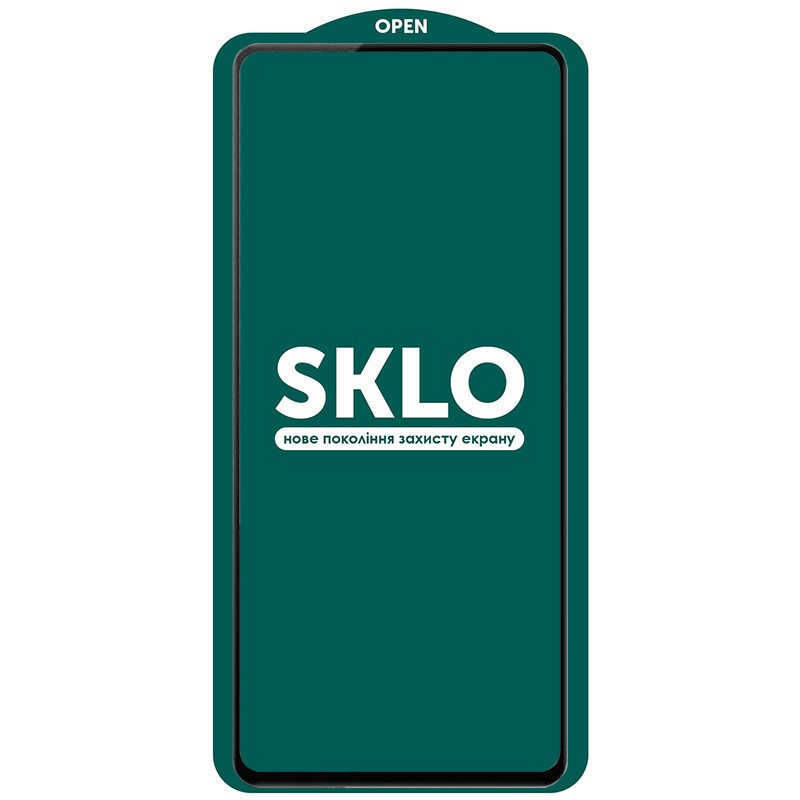 Защитное стекло SKLO 5D (тех.пак) для Samsung Galaxy S22+