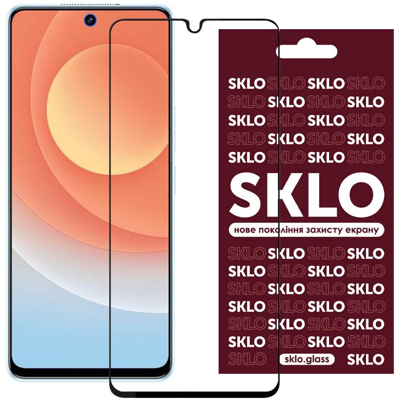 Защитное стекло SKLO 3D для TECNO POP 5