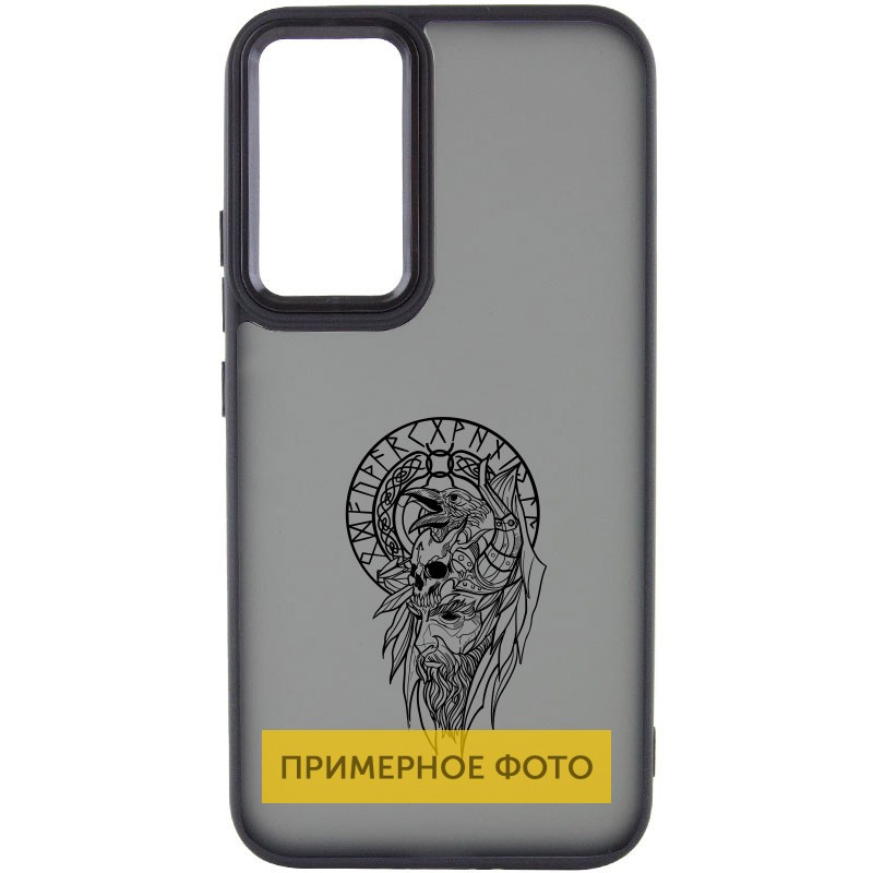 Накладка Oprint Скандинавия Black для Xiaomi Redmi Note 8 Pro