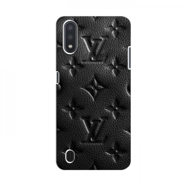 Текстурный Чехол Louis Vuitton для Самсунг А01 Кор