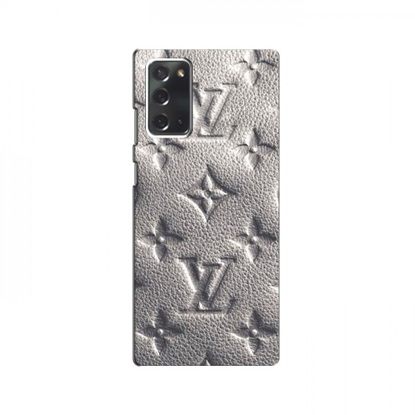 Текстурный Чехол Louis Vuitton для Самсунг Галакси Нот 20