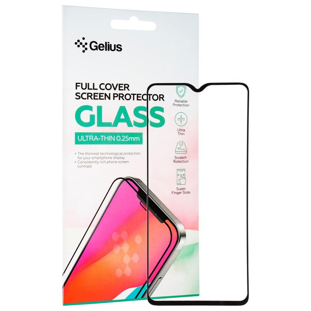Защитное стекло Gelius Premium Ultra Thin 0.25mm 3D для Xiaomi Redmi 10C