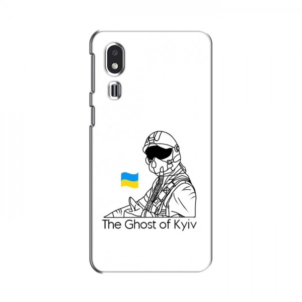 Защитные чехлы (Призрак Киева) для Samsung Galaxy A2 Core (AlphaPrint)