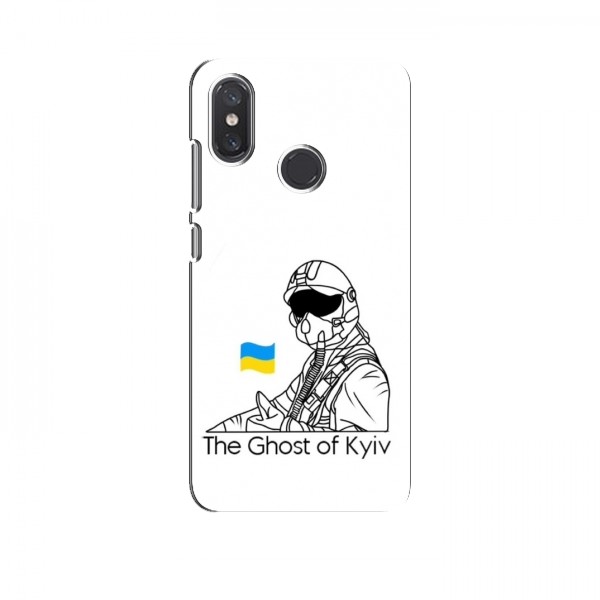 Защитные чехлы (Призрак Киева) для Xiaomi Mi8 (AlphaPrint)