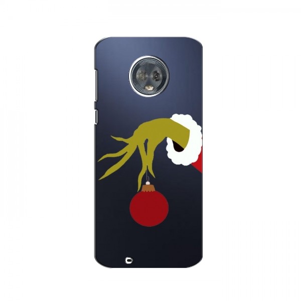 Зимние Чехлы для Motorola MOTO G6 - прозрачный фон