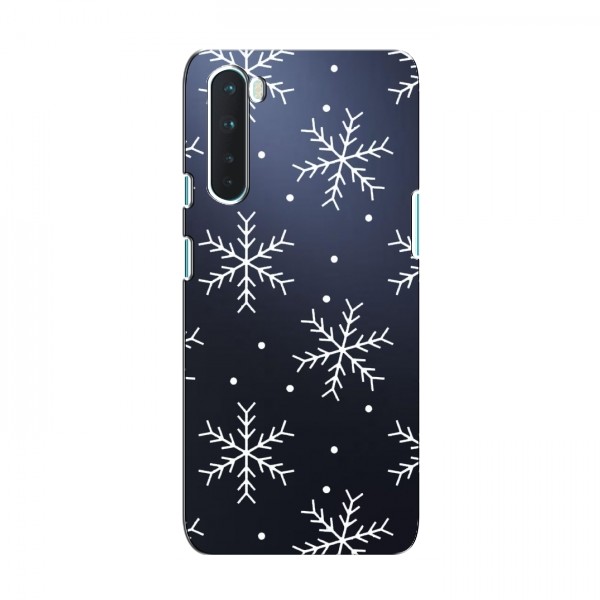 Зимние Чехлы для OnePlus Nord - прозрачный фон