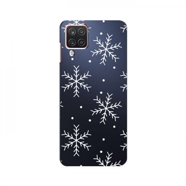 Зимние Чехлы для Samsung Galaxy M62 - прозрачный фон