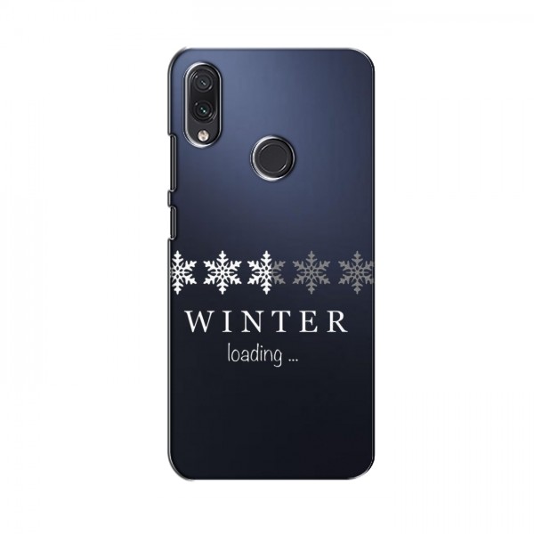 Зимние Чехлы для Samsung Galaxy M10s - прозрачный фон
