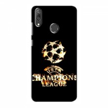 Футбольные чехлы для Huawei Y7 2019 (VPrint) Champion League - купить на Floy.com.ua