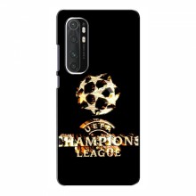 Футбольные чехлы для Xiaomi Mi Note 10 Lite (VPrint) Champion League - купить на Floy.com.ua