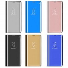 Чехол-книжка Mirror Case для Samsung Galaxy A20 Розовый - купить на Floy.com.ua