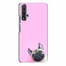 Чехол с принтом (Прикольные) для Huawei Honor 20 (AlphaPrint) Собака на розовом - купить на Floy.com.ua
