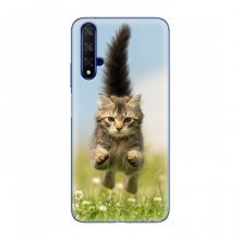 Чехлы с Котиками для Huawei Honor 20 (VPrint) Прыжок кота - купить на Floy.com.ua