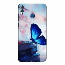 Чехол с печатью (Подарочные) для Huawei Honor 8X Max (AlphaPrint) Бабочка синяя - купить на Floy.com.ua