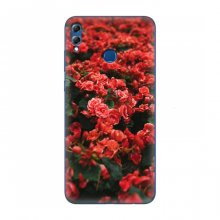 Чехлы с Цветами для Huawei Honor 8X Max (VPrint) Цветы красные - купить на Floy.com.ua