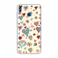 Чехлы для любимой на Huawei Honor 8X Max (VPrint) Сердечки - купить на Floy.com.ua